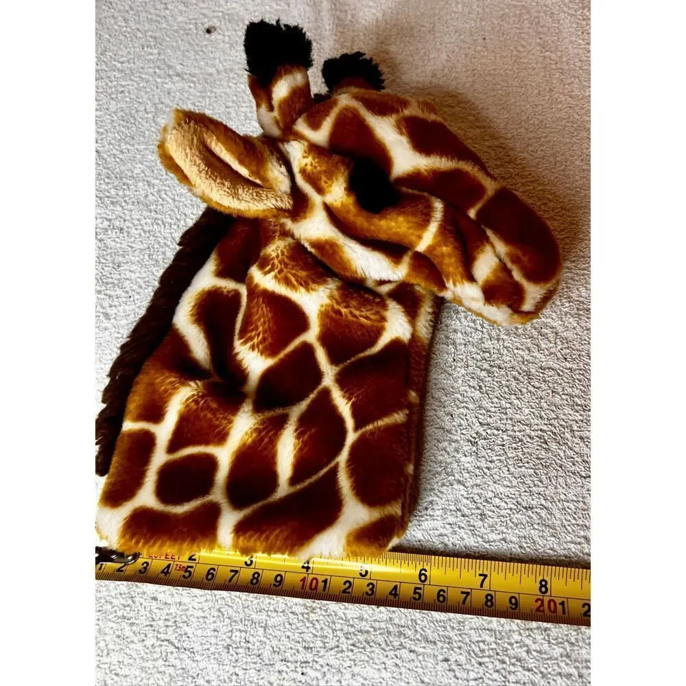 Plush Giraffe Hand Puppet Made By The Puppet Company